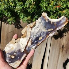 Chalcedony Petrified Wood Purple Slab Slice Crystal | 522 grams | 1lbs 3oz picture
