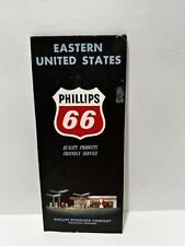 Vintage 1962 Phillips Eastern United States Paper Map picture