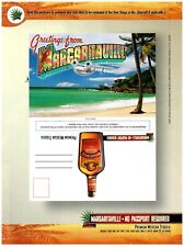Margaritaville Mexican Tequila Post Card Vintage Print Advertisement 8x11