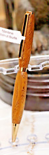 Custom Turned Arkansas Walnut Burl Twist Pen picture