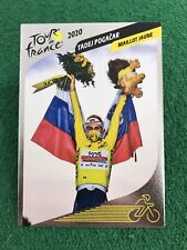 2020 Panini Tour de France Tadej Pogačar Yellow Jersey Rookie Card M1 picture