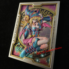 Anime Yu-Gi-Oh Black Magician Girl Metal Embossed 3D Region Center Card picture