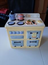 Rare Collectible Vintage Cooks Club 9 in Porcelain Oven Cookie Jar picture