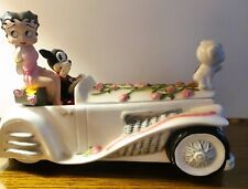 Stunning Rare & Limited Edition Betty Boop Pink Rose Rolls Royce picture
