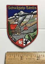 Mount Santis Schwagalp Switzerland Swiss Souvenir Embroidered Badge Patch picture