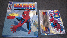 Marvel Comics Five Fabulous Decades Les Daniels Stan Lee Book 1991 + Klutz Draw picture