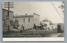 RPPC Added Trolley Wendell's Store SMITHLAND IA Iowa Real Photo Postcard picture