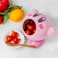Kirby Cafe Limited Inhale Salad Bowl Nintendo Kirby Super Star Pink Japan picture