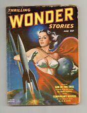 Thrilling Wonder Stories Pulp Jun 1951 Vol. 38 #2 VG picture