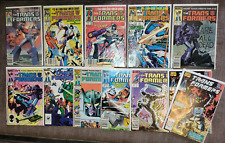MARVEL COMICS LOT: TRANSFORMERS LIMITED SERIES #1-6 14 22 28 30 67 (1984) picture