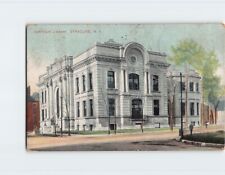 Postcard Carnegie Library, Syracuse, New York picture