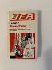 Vintage BEA British Airways British French Phrasebook Travel mini 1963 1970s picture