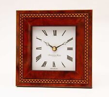 Addison Ross Marquetry Inlaid Wood Frame Kienzle Quartz Clock picture