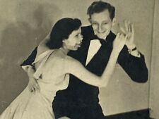 AfC) Found Photo Photograph Snapshot Vintage Action Shot Couple Dancing Cute picture