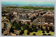 Postcard Scotland Edinburgh View from Castle City Scene Chrome Unposted D247 picture