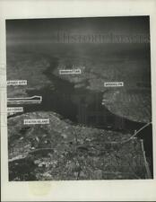 1968 Press Photo Aerial view of Staten Island, New York - sia08106 picture