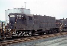 RR Print-PITTSBURGH & LAKE ERIE P&LE 1503 at Youngstown Oh  6/10/1975 picture