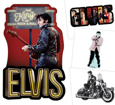 NEW ELVIS PRESLEY Die Cut EMBOSSED Metal Signs, Wall Decor for Home/ Office picture