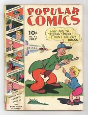 Popular Comics #41 GD- 1.8 RESTORED 1939 picture