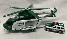 HESS 2012 Collectible Helicopter & Rescue Vehicle - Lights, Sounds, Rotors Spin picture
