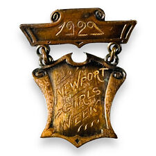 1929 Girls Week Rockport Kentucky Women's Empowerment Pin Given to Alma Melching picture