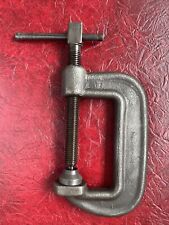 Vintage Heavy Duty Wilton-104 Industrial C Clamp Drop Forged Steel Made In USA picture