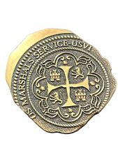 Rare US Marshals Service Virgin Islands Doubloon Challenge Coin Deputy USVI 1C picture