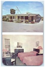 c1950's Golden Arrow Motel & Restaurant Multiview Ocala Florida Vintage Postcard picture