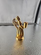 Skultuna Brass Guardian Angel Candle Holder Sweden  picture