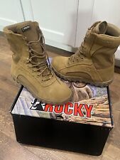 Rocky S2V Brown Men’s Military Boots Size 9.5 Tactical picture
