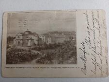 1908 Mount St. SEPULCHRE Washington DC Franciscan Monastery  and Church Postcard picture