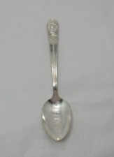 Vintage GEORGE WASHINGTON Mount Vernon Souvenir Silverplate Spoon 6