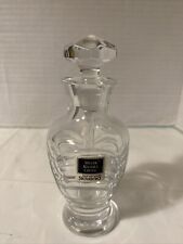 Vintaged Signed Miller Rogaska Crystal Perfume Bottle  5” Tall picture