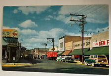 Southington, Conn. Ben Franklin Store, Old Cars. Street View,1950’s picture