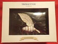Dillards Trimsetter Cloisonne Collection Dove Articulated Ornament picture