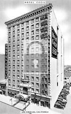 Hotel Cecil Los Angeles California CA Reprint Postcard picture