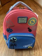 Disney Vacation Club DVC Member Loungefly Neon Backpack Let The Good Times Nwt picture