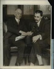 1930 Press Photo Democratic Candidate Harry D Wescott John Hemphill Pennsylvania picture
