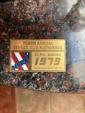 NSRA 1979 tenth annual Street Rod Nationals dash plaque picture