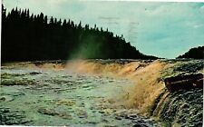 Vintage Postcard- P45412. Big Falls Salmon Pool. Corner Brook, Nfld. Posted 1965 picture