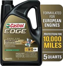 Castrol Edge 5w-30 A3/b4 Advanced Full Synthetic Motor Oil, 5 Quart 03037 picture