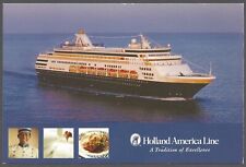 HOLLAND AMERICA LINE Postcard Ryndam A Tradition of Excellence picture