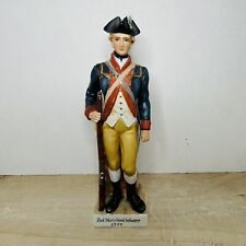 Vintage 2nd Maryland Infantry 1777 Andrea By Sadek Ceramic Revolutionary War picture