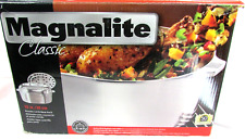 NEW in Box Magnalite Classic Vintage Dutch Oven Roaster 15 Inch W/Lid And Trivet picture