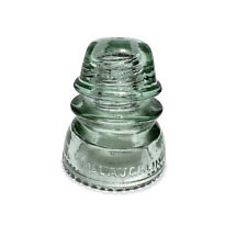 McLAUGHLIN No-42 Glass Insulator CD 154 Light Green 2 on Dome RDP Nearly Perfect picture