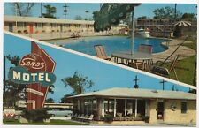 Sands Motel Louisiana New Orleans Multiview 1960s Chrome Unposted Postcard picture