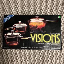 NIB Vintage Visions 6-Piece Rangetop Cookware Set by Corning V-300-N picture