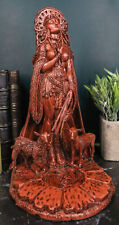 Celtic Goddess of Poetry Livestock Medicine Spring Bridget Brigid Figurine Decor picture