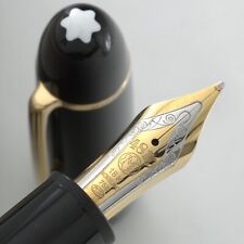 Montblanc No. 149 2000s- Vintage 18K 585 B Nib Fountain Pen Used in Japan [019] picture