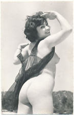 Risque amateur Beauty Nude Woman Vintage Original Real Photo 1950s picture